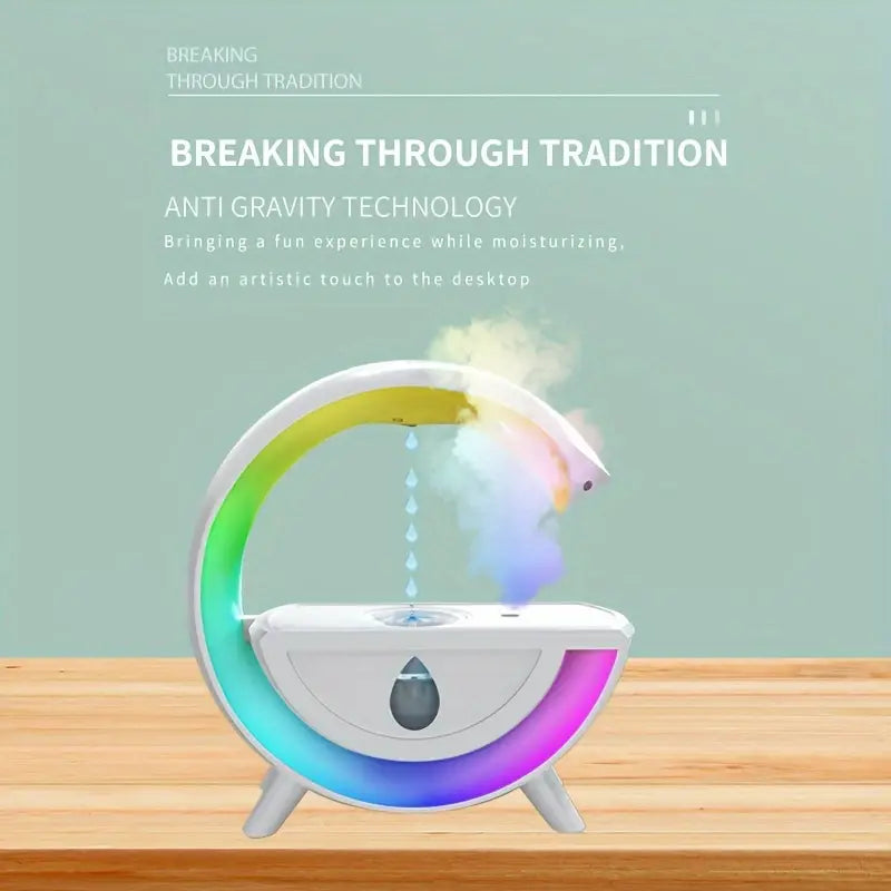 G Lamp Diffuser, Anti Gravity Humidifier, Water Drop Levitating Countercurrent Humidifier, LED Night Light Water Drop Sprayer, Table Lamp Home Office Sprayer, Water Droplet Mist Maker, Creative Aromatherapy Machine Home Fogger Diffuser G Lamp Diffuser, Anti Gravity Humidifier, Water Drop Levitating Countercurrent Humidifier, LED Night Light Water Drop Sprayer, Table Lamp Home Office Sprayer, Water Droplet Mist Maker, Creative Aromatherapy Machine Home Fogger Diffuser
